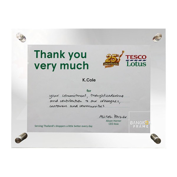 กรอบหมุดลอย-Standoff Frame